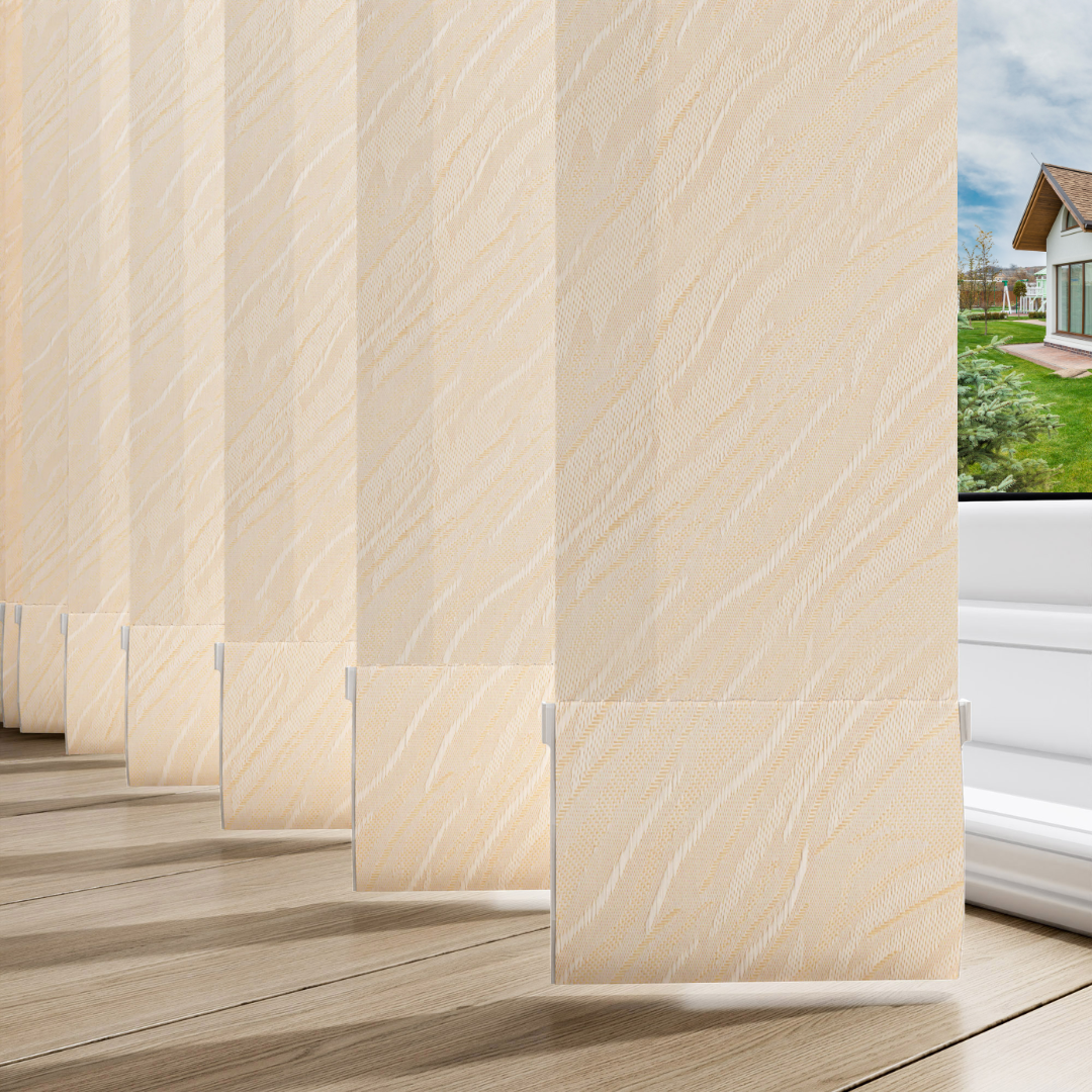 Pacific Sky Vertical Blinds With Headrail - Image 2