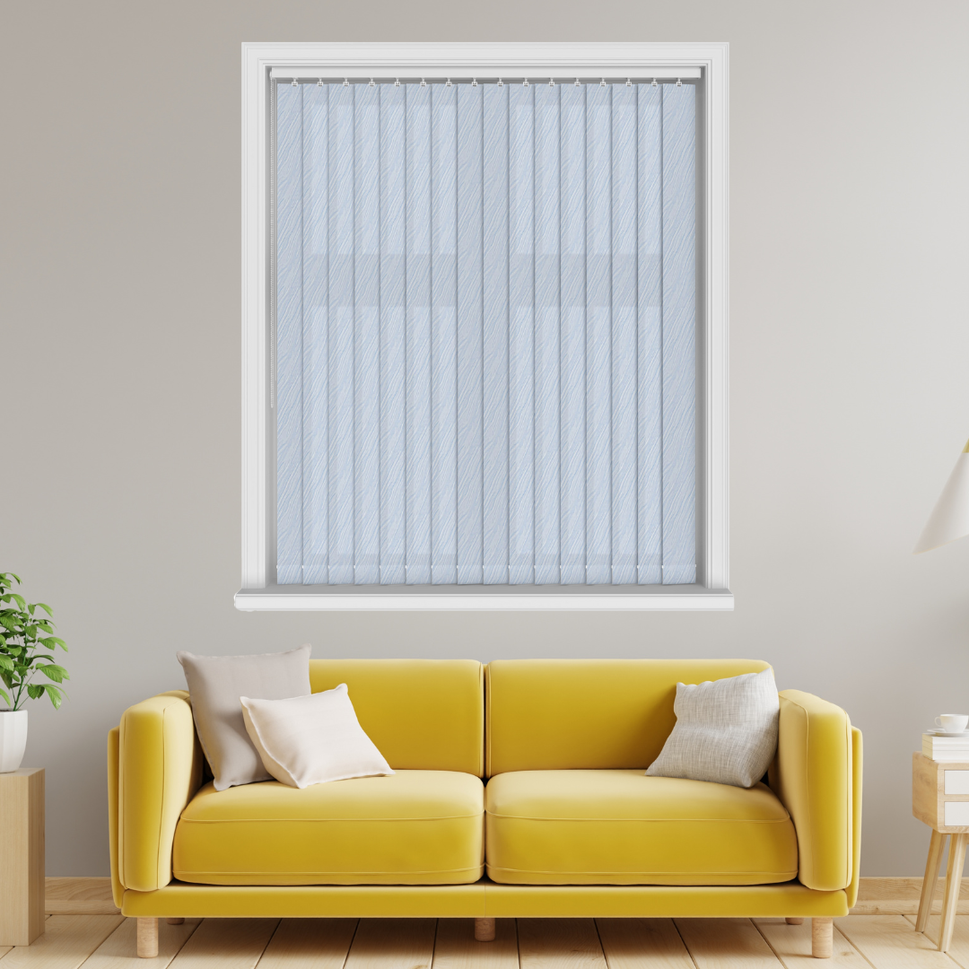 Pacific Sky Vertical Blinds With Headrail