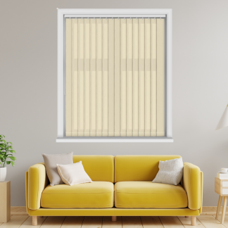 Unity Fog Vertical Blinds With Headrail