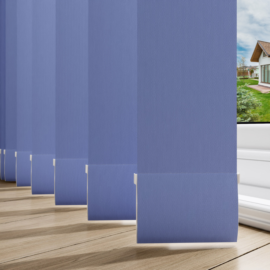 Aqualush Sky Blue Replacement Vertical Slats - Image 2