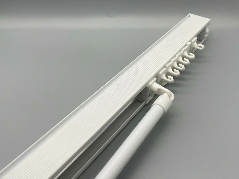 Lahore White Vertical Blinds With Headrail - Image 4