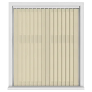 Bexley Sandstone Vertical Blinds With Headrail