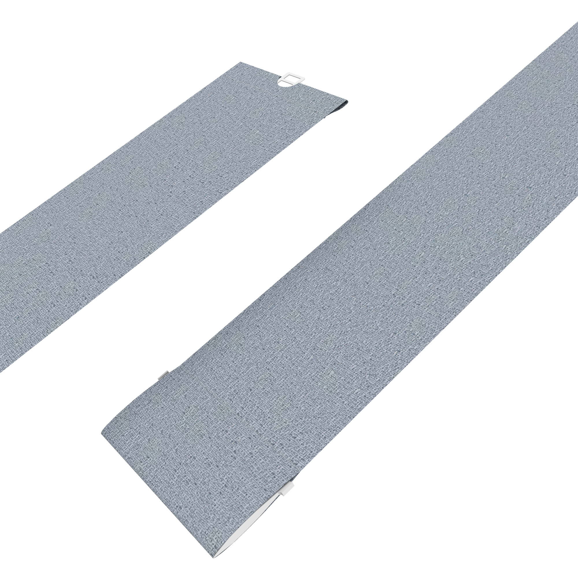Devon Denim Blue Vertical Blinds With Headrail - Image 3