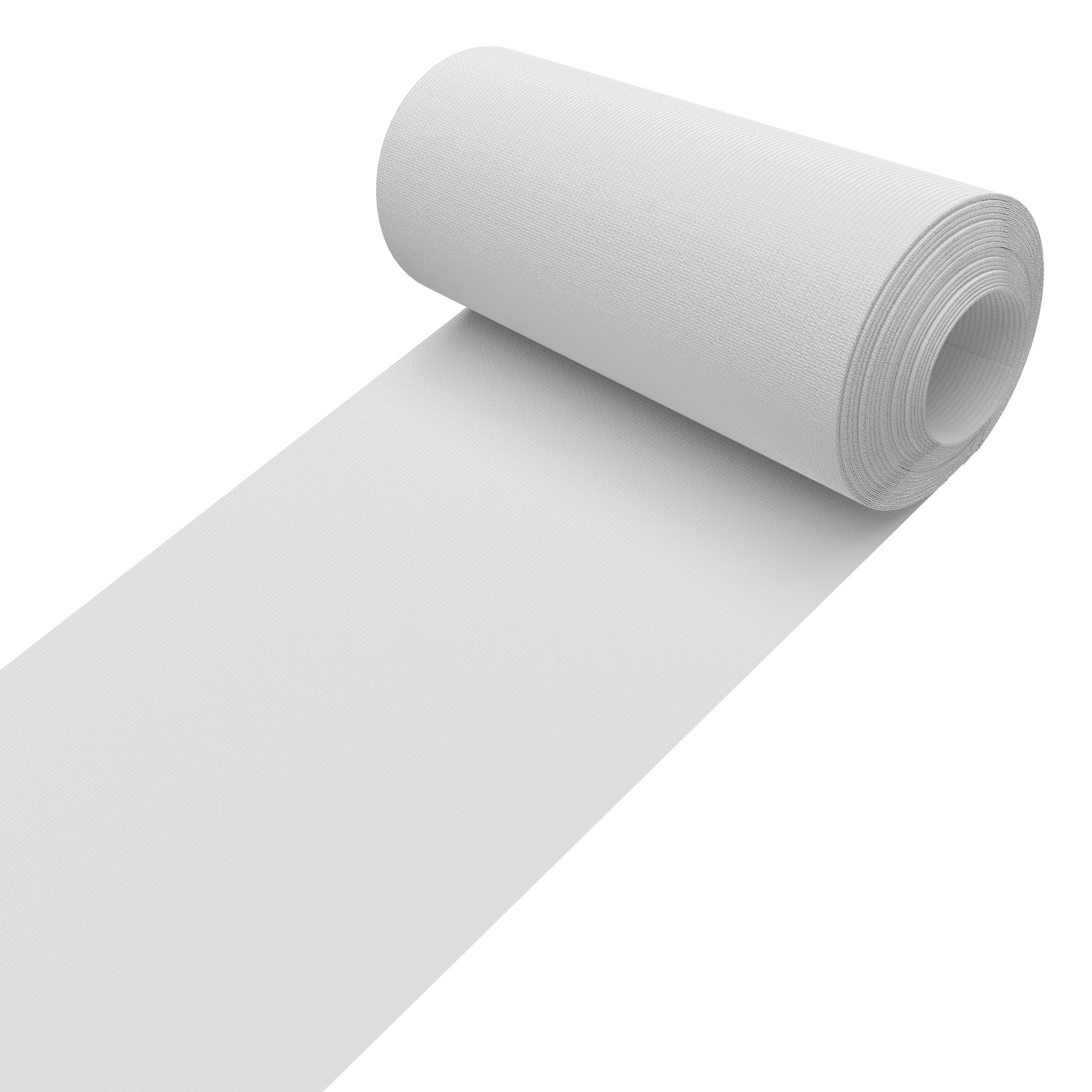 Splash Frost White Vertical Blinds With Headrail