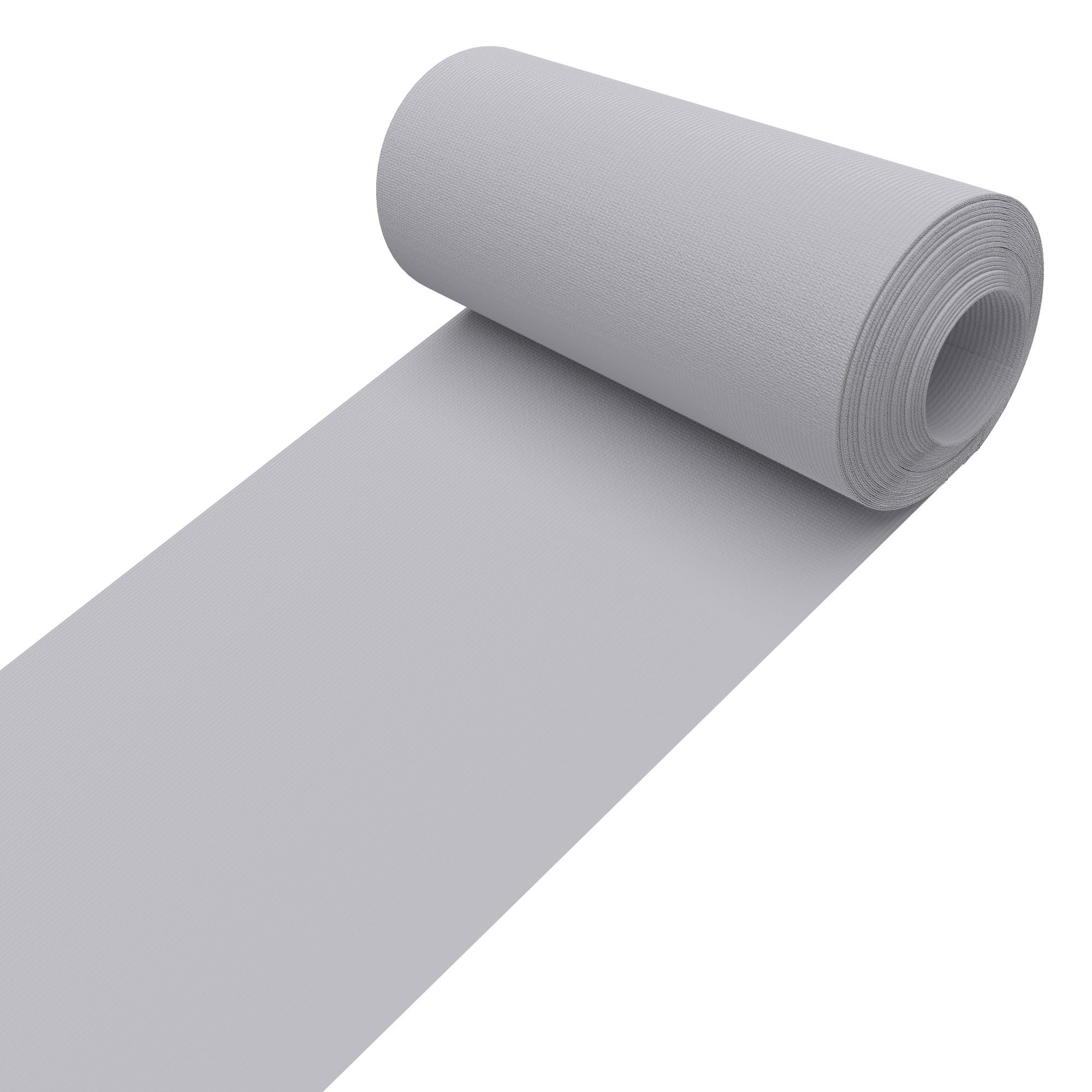 Splash Vellum Grey/Silver Vertical Blinds With Headrail - Image 4
