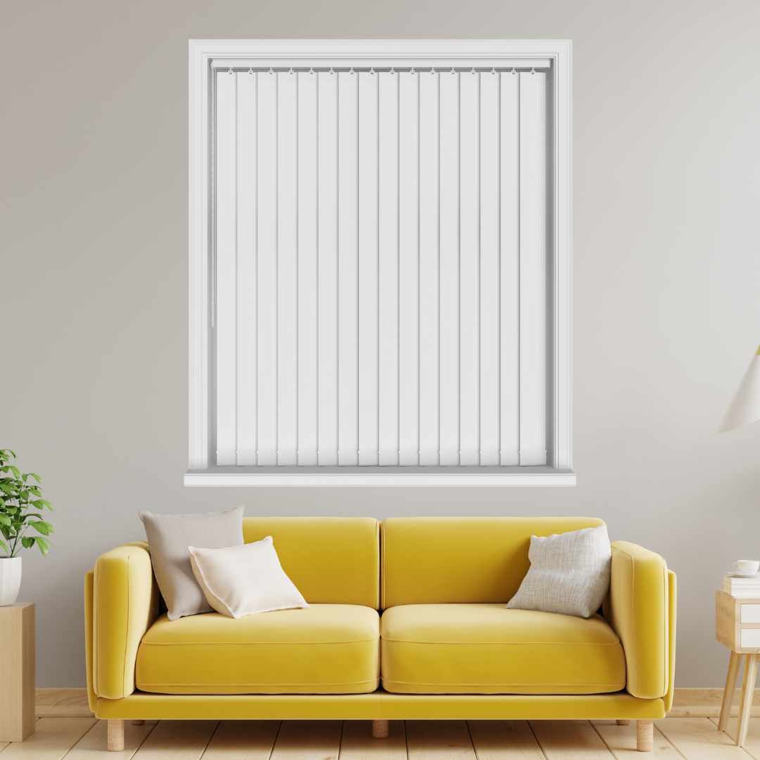 Bella Frost Vertical Blinds With Headrail