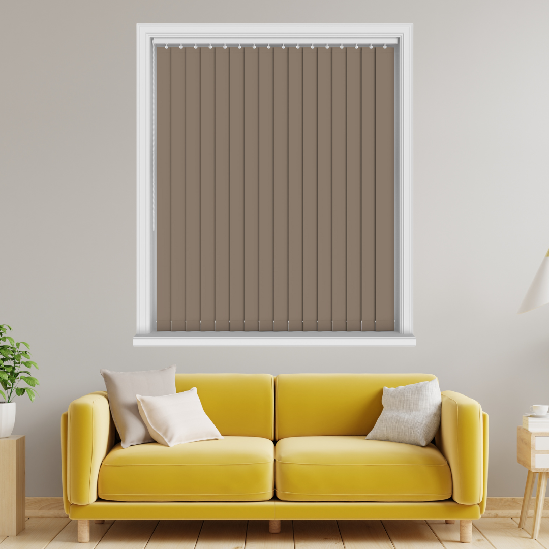 Bella Havana Vertical Blinds With Headrail