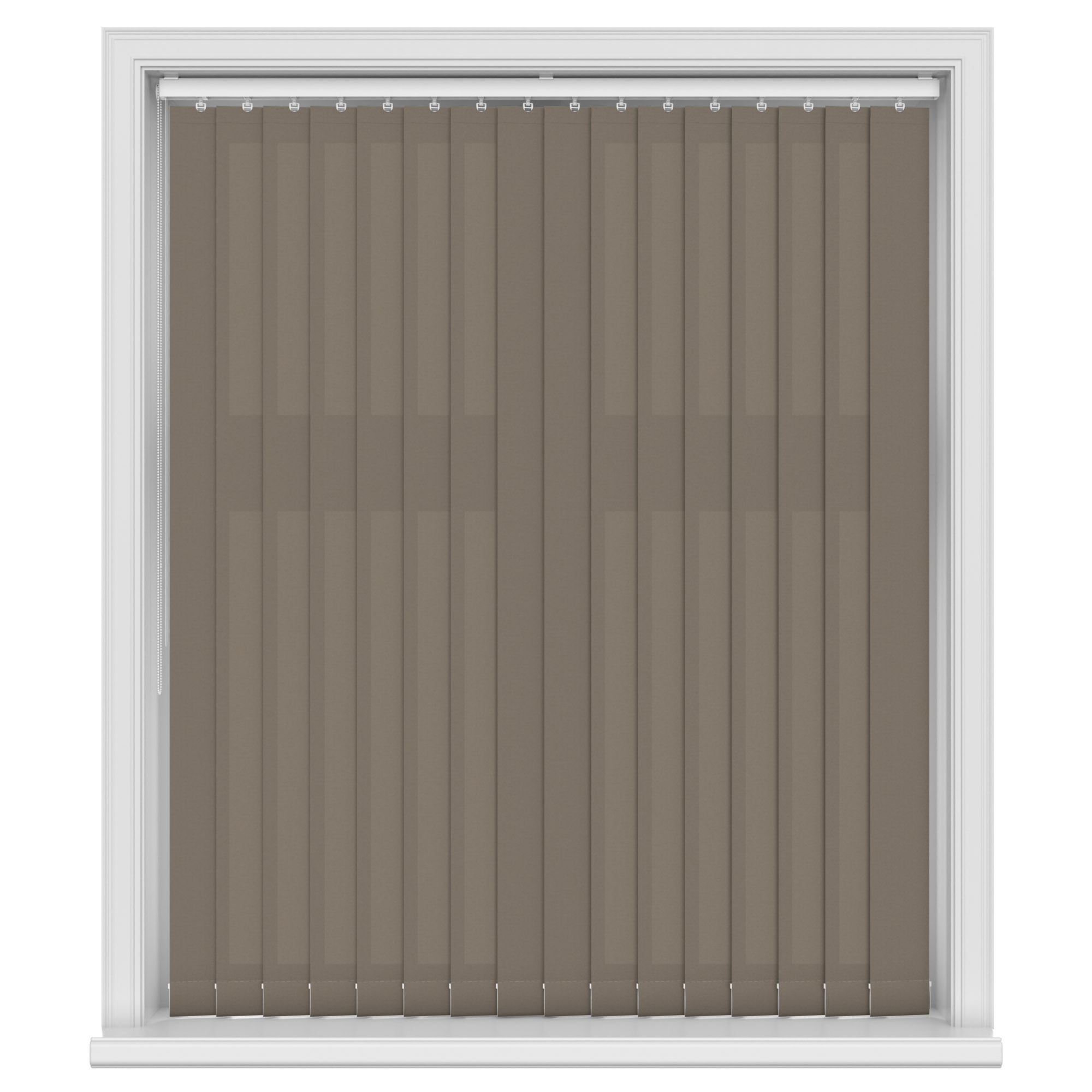Daybreak Mocha Brown Replacement Vertical Slats - Image 2