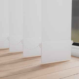 Ex-Lite White Replacement Vertical Slats