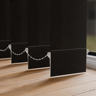 Guardian Jet Black Vertical Replacement Slats