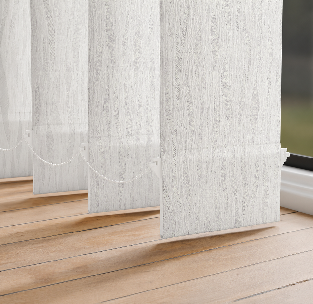 Oasis White Replacement Vertical Slats - Premium Flash Sale
