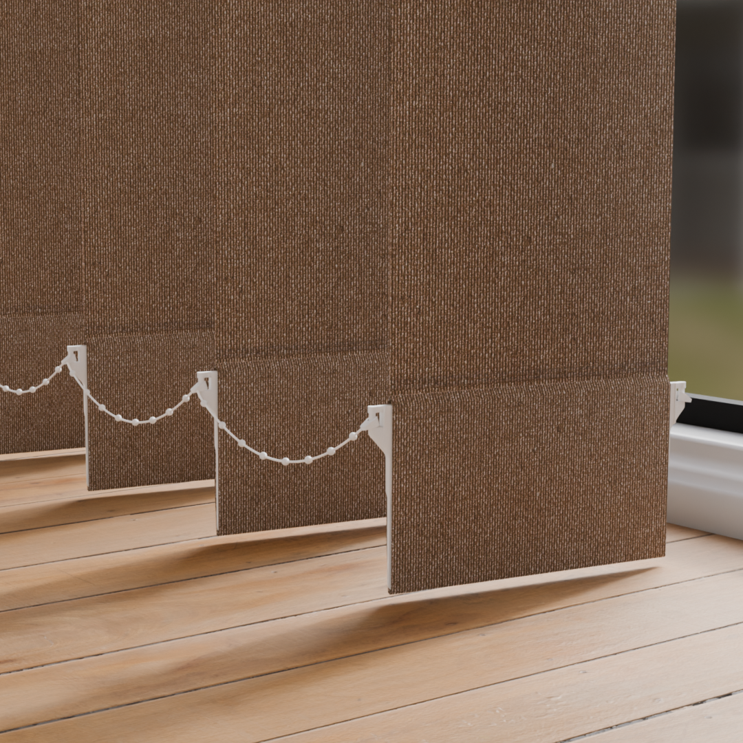 Cairo Chocolate Replacement Vertical Slats - Flash Sale!