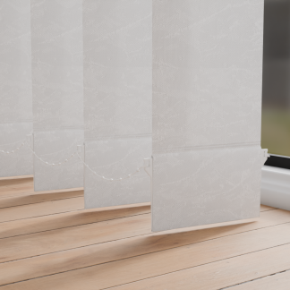 California White Replacement Vertical Slats