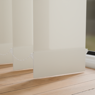 Carnival Cream Replacement Vertical Slats 127mm