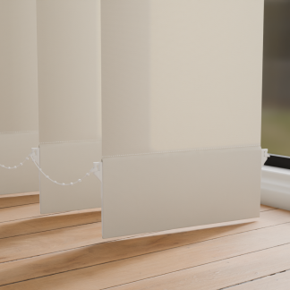 Carnival Ecru Replacement Vertical Slats 127mm