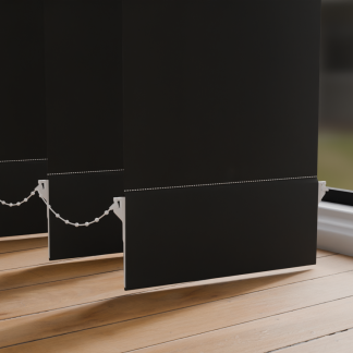 Carnival Raven Black Replacement Vertical Slats 127mm