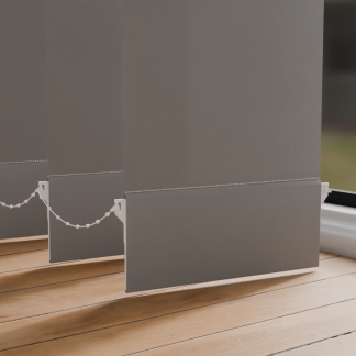 Carnival Shadow Grey Replacement Vertical Slats 127mm