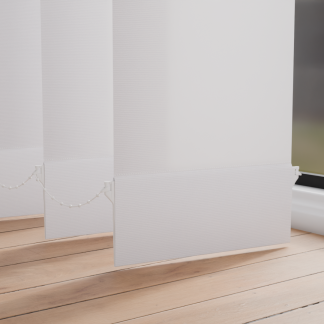 Daybreak White Replacement Vertical Slats 127mm
