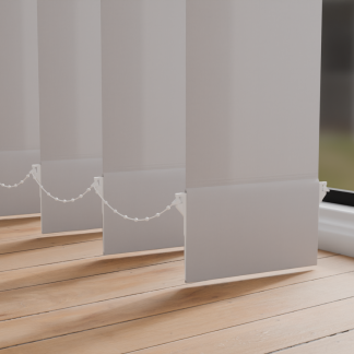 Splash Canvas Grey/Silver Replacement Vertical Slats