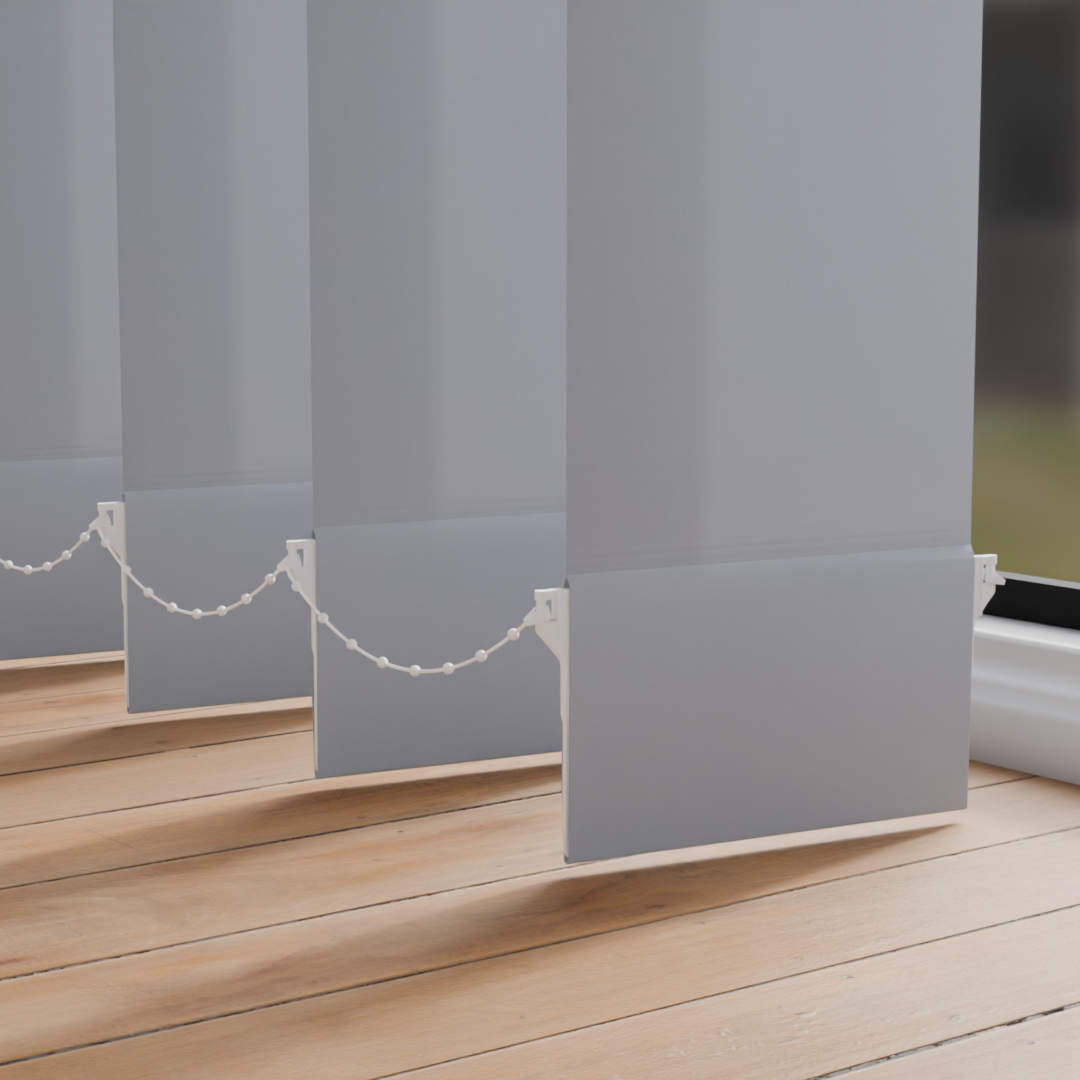 Splash Mineral Grey/Silver Replacement Vertical Slats