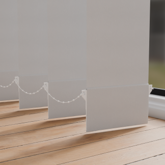 Glimpse Snow White Replacement Vertical Slats