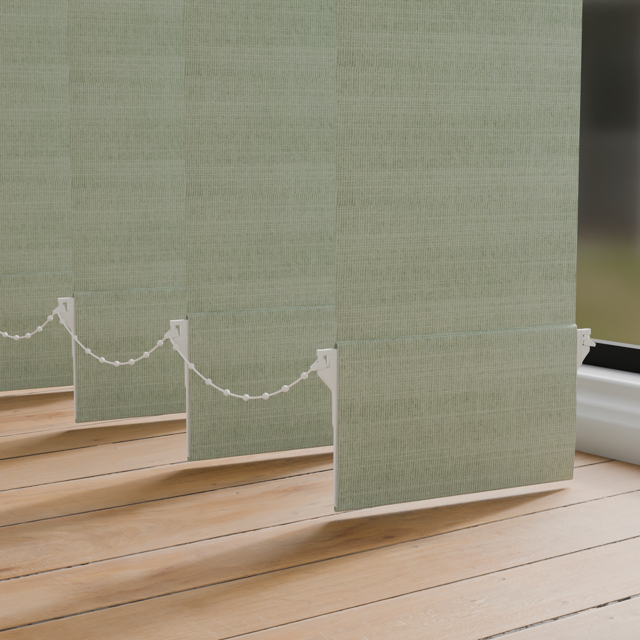 Hayworth Fern Green Replacement Vertical Slats