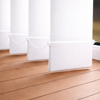 Carlo White Replacement Vertical Slats