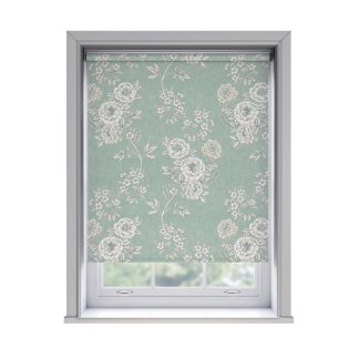 Tallulah Duck Egg Roller Blinds Blackout
