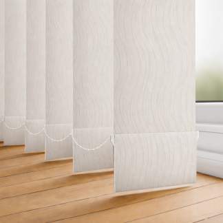 Senna White Replacement Vertical Slats